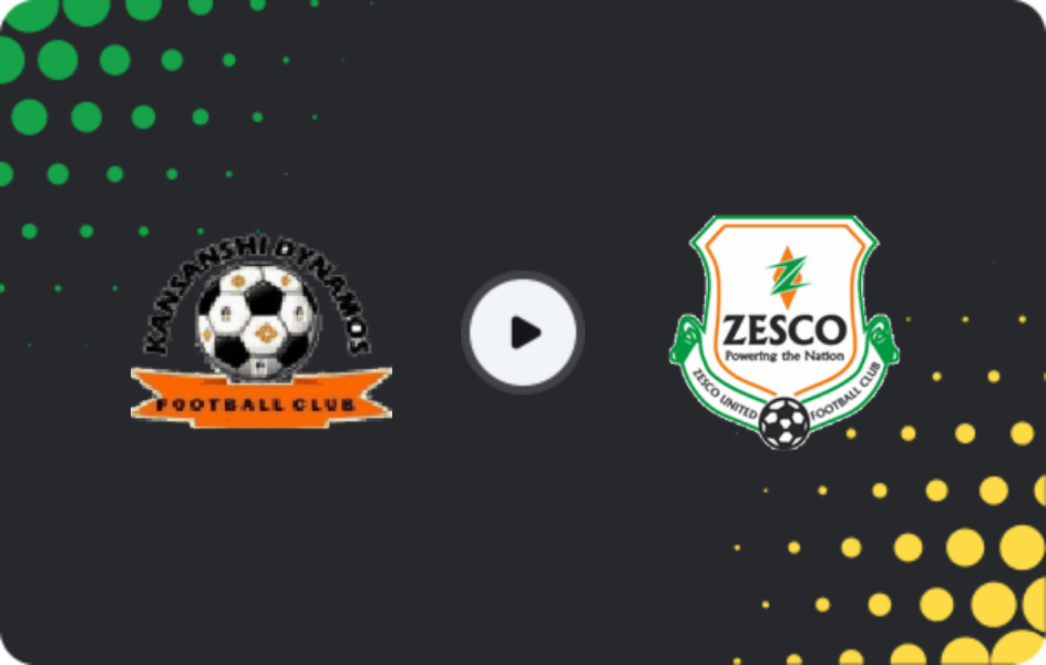 Where to watch Kansanshi Dynamos — ZESCO United, Super League, 18.03.2026