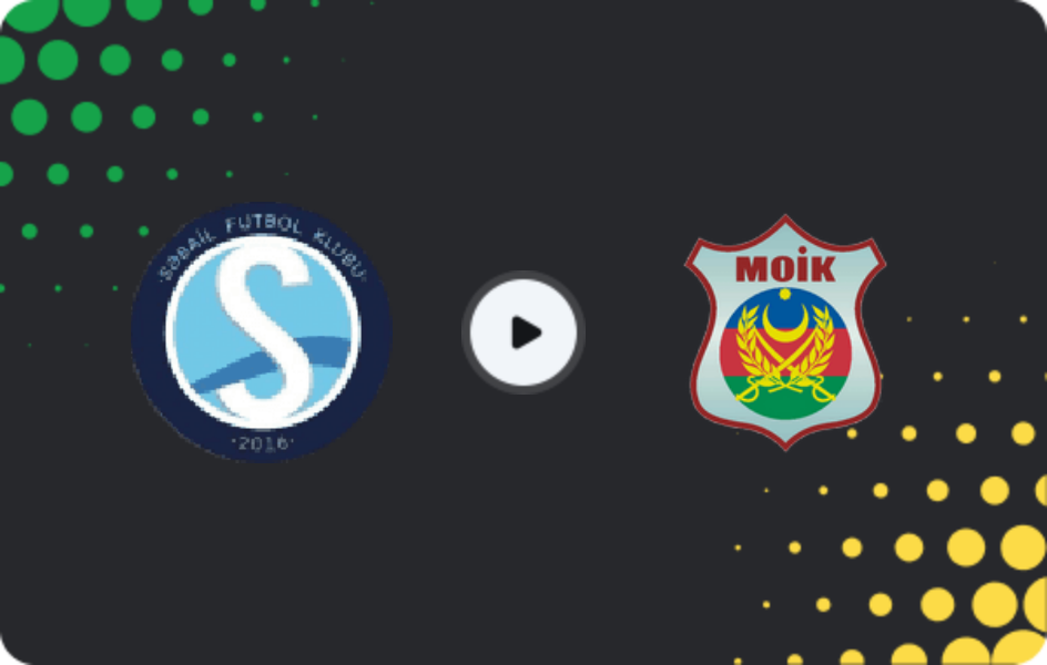 Where to watch Səbail — MOIK, Birinci Dasta, 18.03.2026