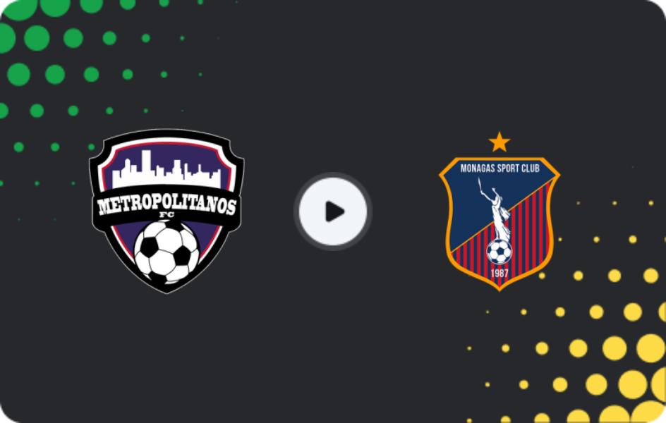 Where to watch Metropolitanos — Monagas, Primera División, 18.03.2026