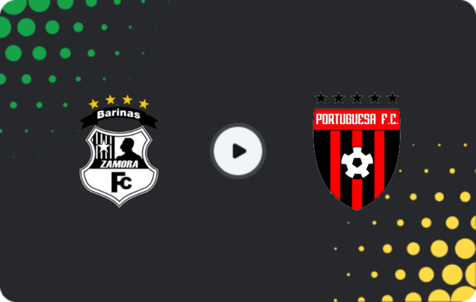 Where to watch Zamora FC — Portuguesa FC, Primera División, 18.03.2026