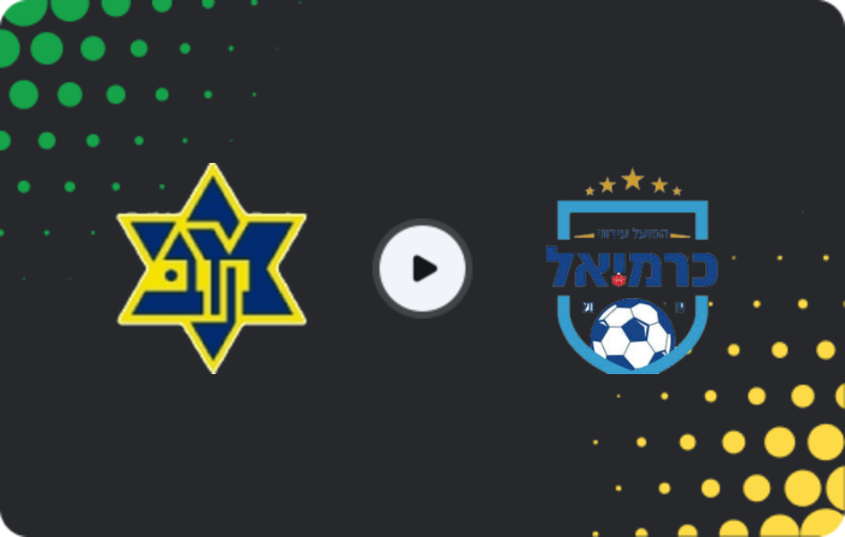 Where to watch Maccabi Nujeidat Ahmed — Hapoel Ironi Karmiel, Liga Alef, 20.03.2026