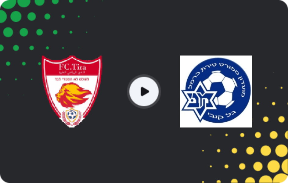 Where to watch Tira — Hapoel Tirat HaCarmel, Liga Alef, 20.03.2026
