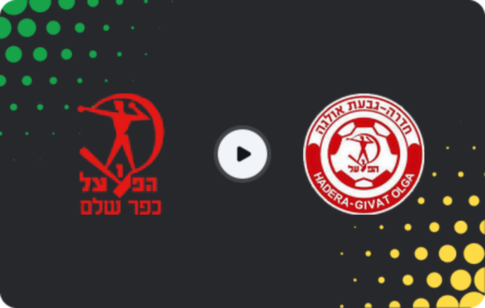 Where to watch Hapoel Kfar Shalem — Hapoel Hadera, Liga Leumit, 20.03.2026