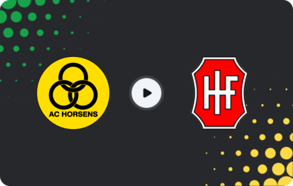 Where to watch AC Horsens — Hvidovre, 1. Division, 21.03.2026