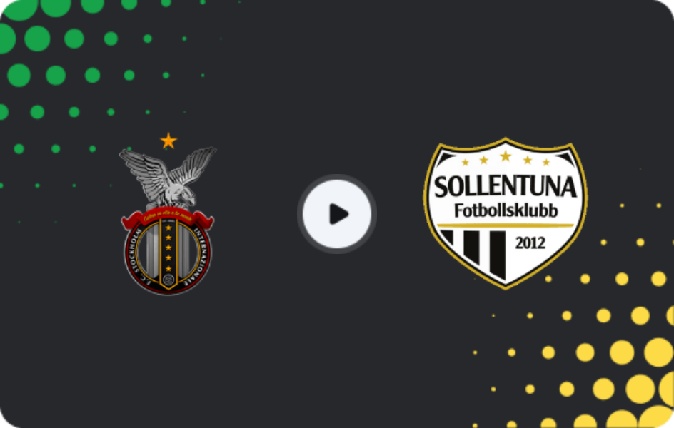 Where to watch Stockholm Internazionale — Sollentuna, Friendlies Clubs, 21.03.2026