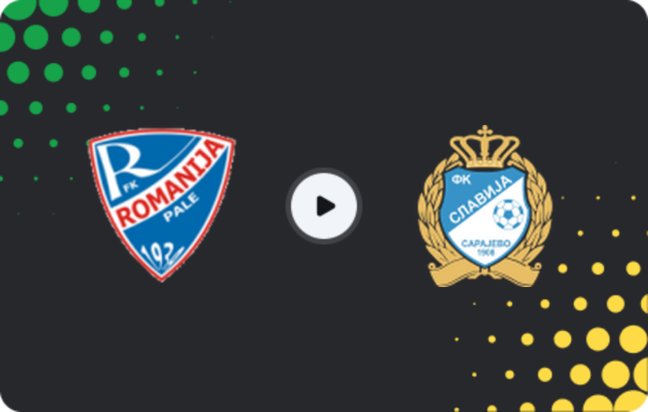 Where to watch FK Romanija Pale — Slavija, 1st League - RS, 21.03.2026