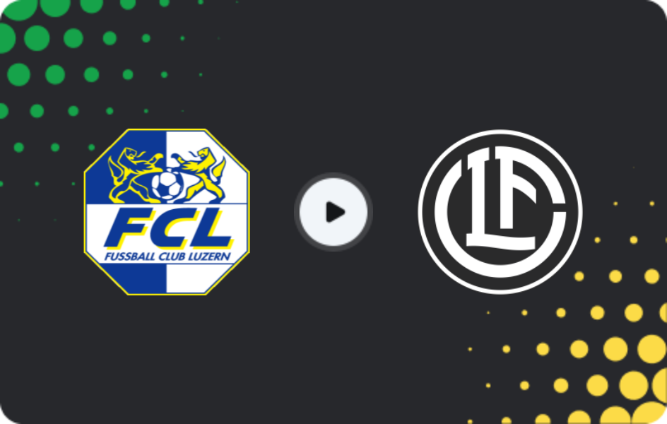 Where to watch Luzern II — Lugano II, 1. Liga Promotion, 21.03.2026