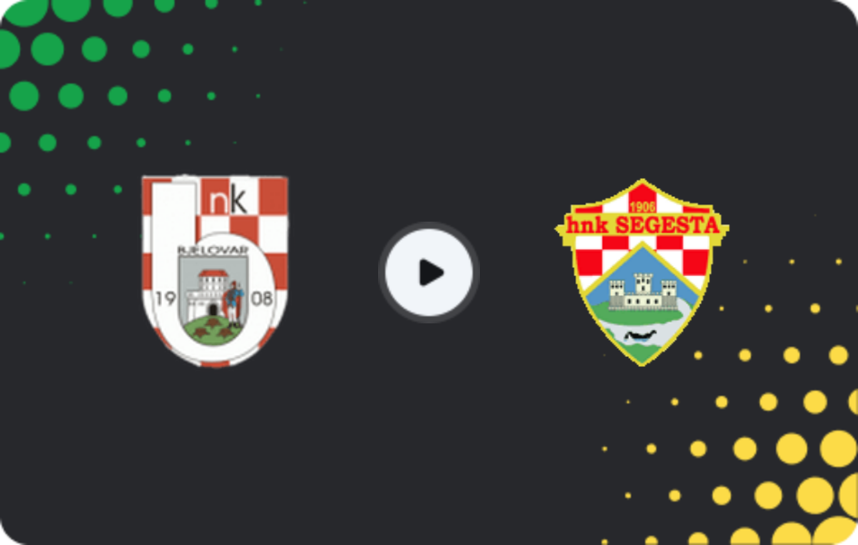 Where to watch Bjelovar — Segesta Sisak, Second NL, 21.03.2026