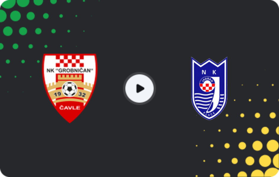 Where to watch Grobničan Čavle — Jadran LP, Second NL, 21.03.2026