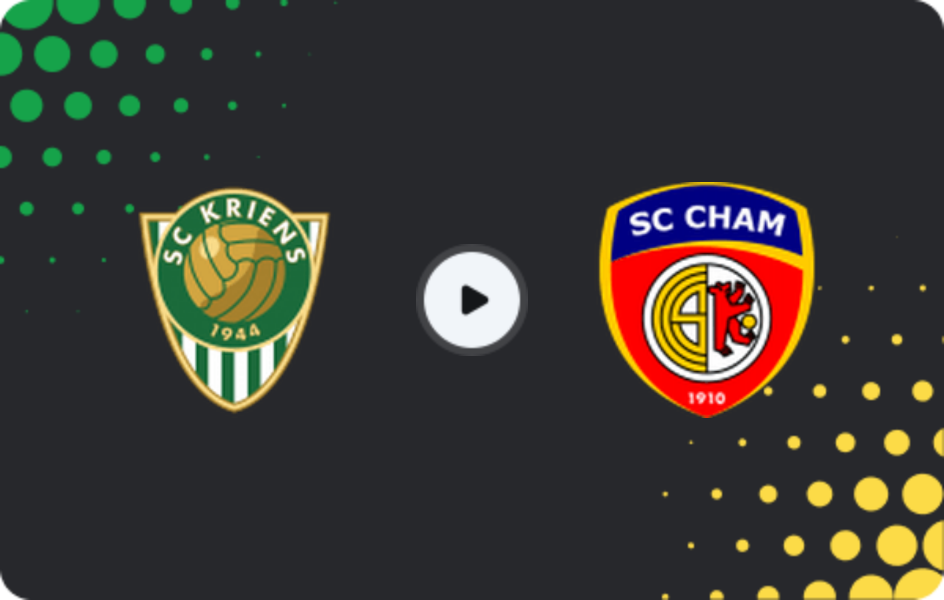 Where to watch SC Kriens — Cham, 1. Liga Promotion, 21.03.2026