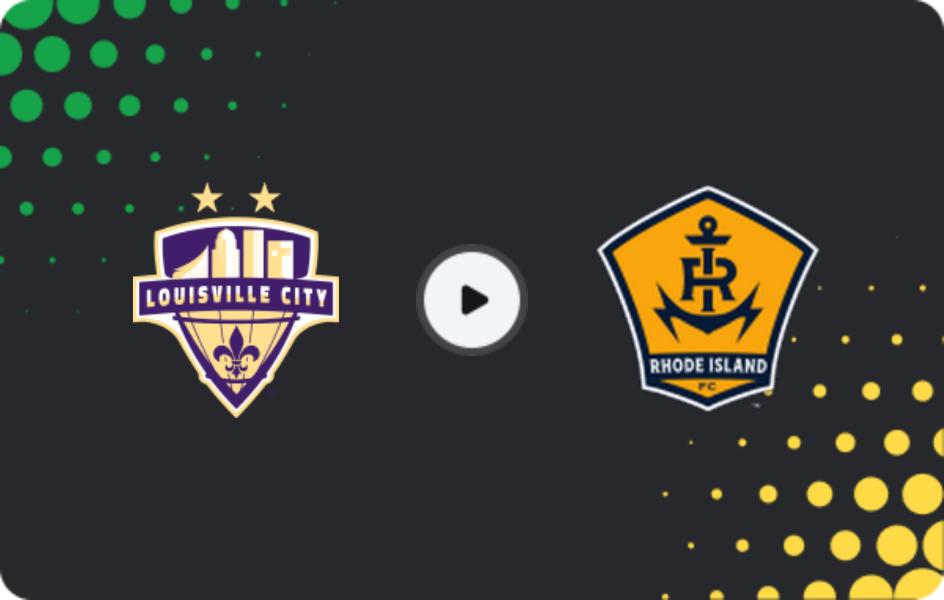 Where to watch Louisville City — Rhode Island, USL Championship, 21.03.2026