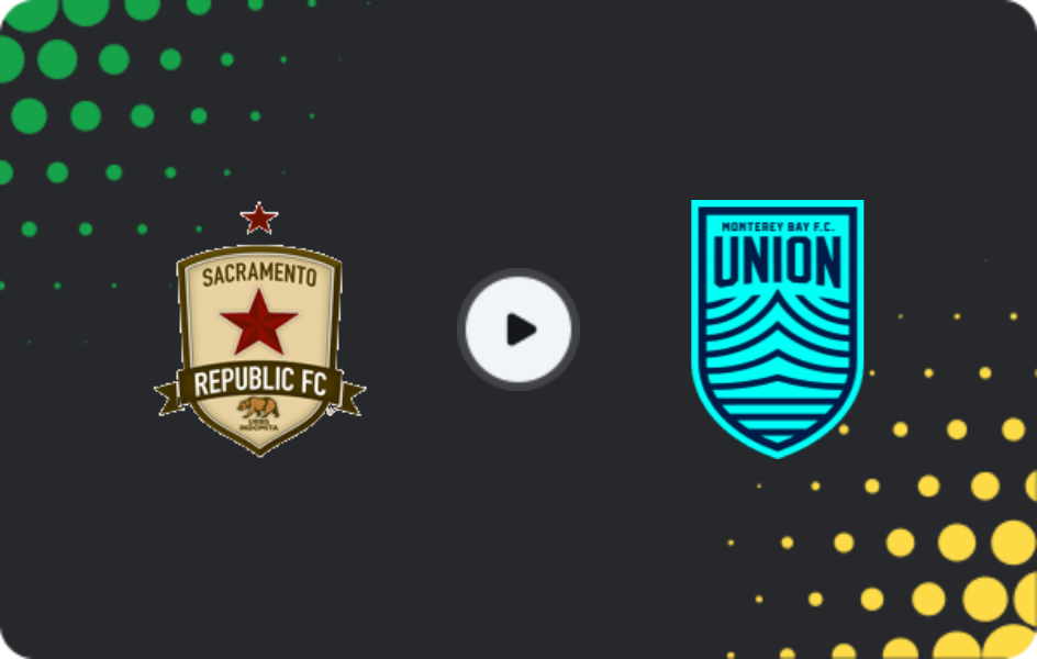 Where to watch Sacramento Republic — Monterey Bay, USL Championship, 21.03.2026