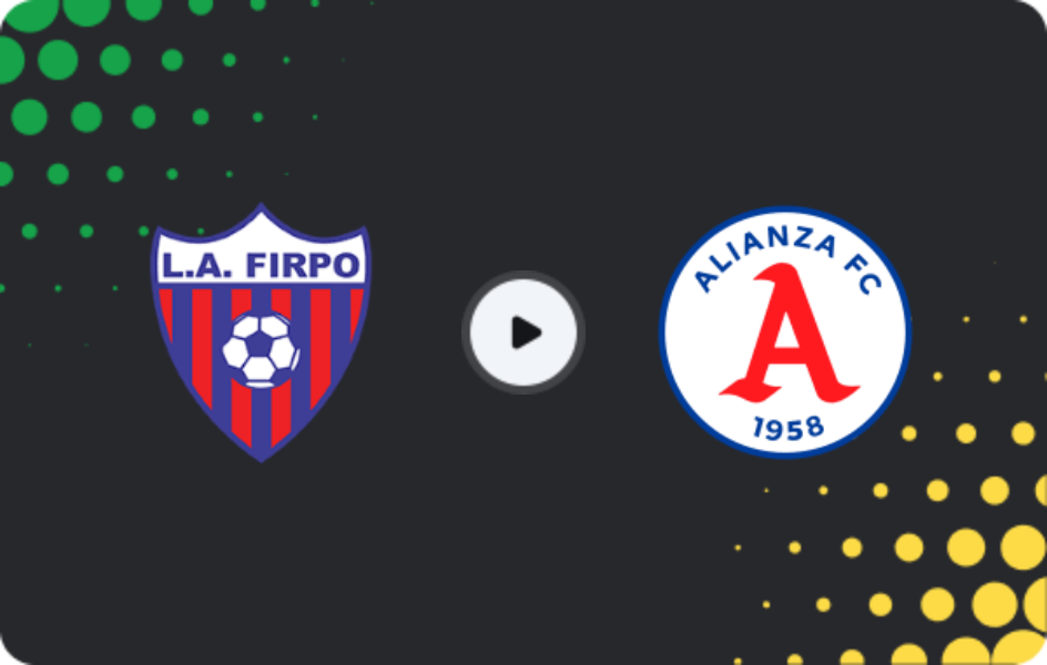 Where to watch Firpo — Alianza, Primera Division, 21.03.2026