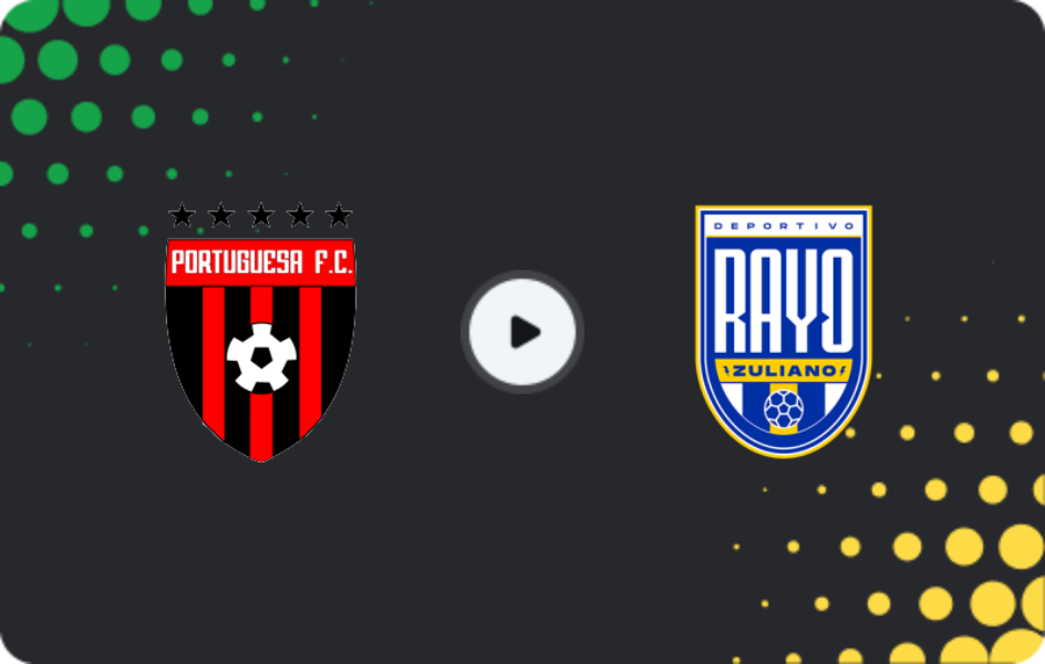 Where to watch Portuguesa FC — Rayo Zuliano, Primera División, 21.03.2026