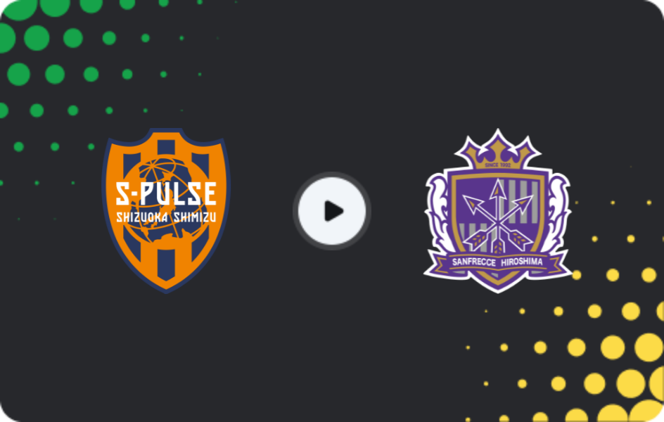 Where to watch Shimizu S-pulse — Sanfrecce Hiroshima, J1 League, 22.03.2026