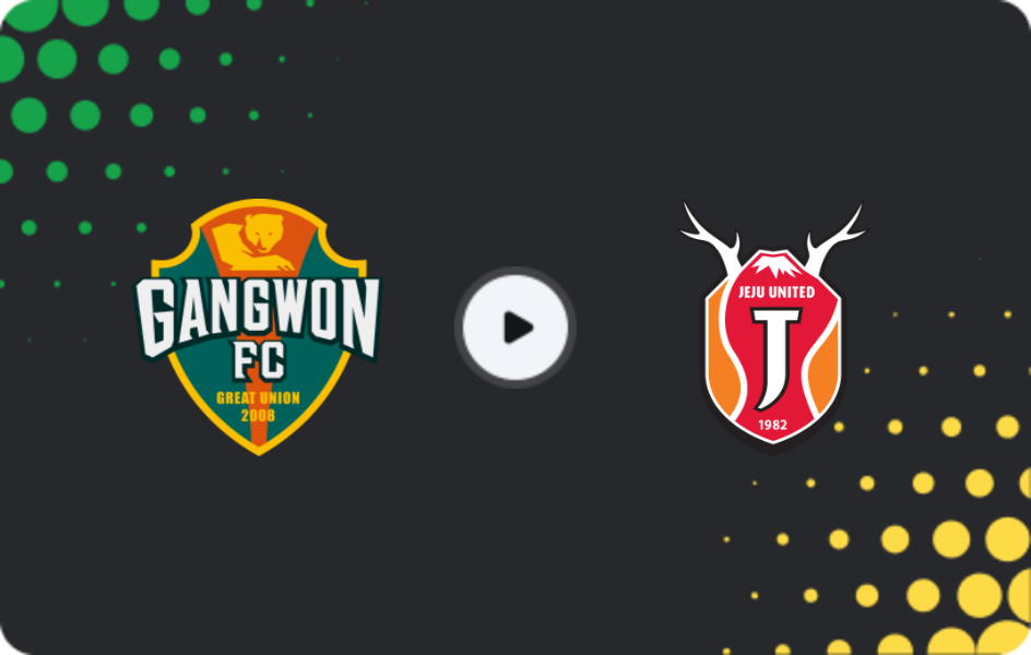 Where to watch Gangwon FC — Jeju United, K-League 1, 22.03.2026