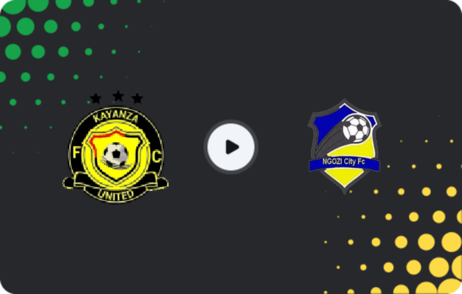 Where to watch Kayanza United — Ngozi City, Ligue A, 22.03.2026