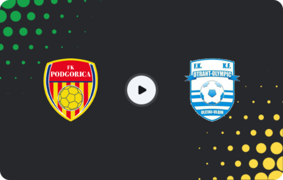 Where to watch Mladost Lješkopolje — Otrant-Olympic, Second League, 22.03.2026