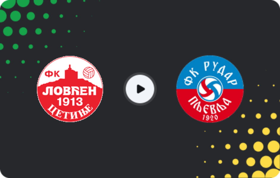 Where to watch Lovćen — Rudar, Second League, 22.03.2026