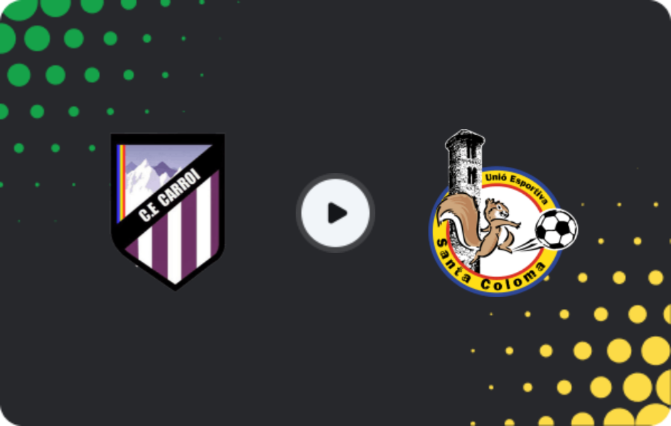 Where to watch Carroi — UE Santa Coloma, 1a Divisió, 22.03.2026