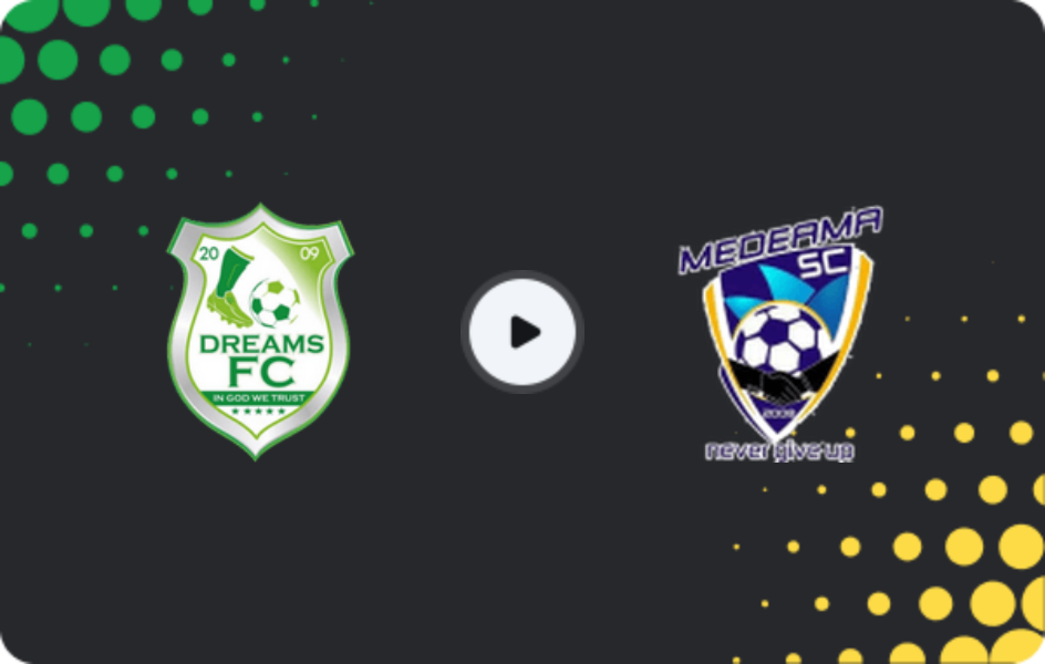 Where to watch Dreams — Medeama, Premier League, 22.03.2026