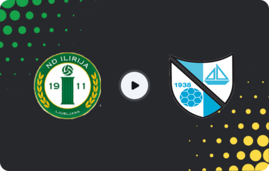 Where to watch Ilirija — Dekani, 2. SNL, 22.03.2026