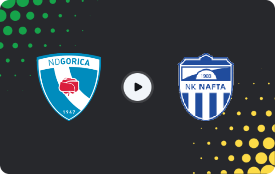 Where to watch Gorica — Nafta, 2. SNL, 22.03.2026