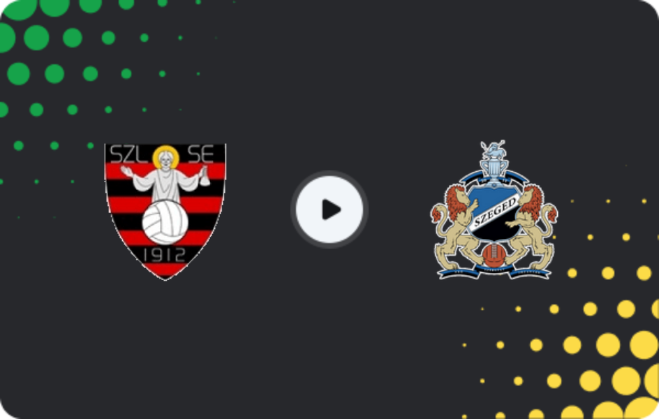 Where to watch Szentlőrinc SE — Szeged 2011, NB II, 22.03.2026