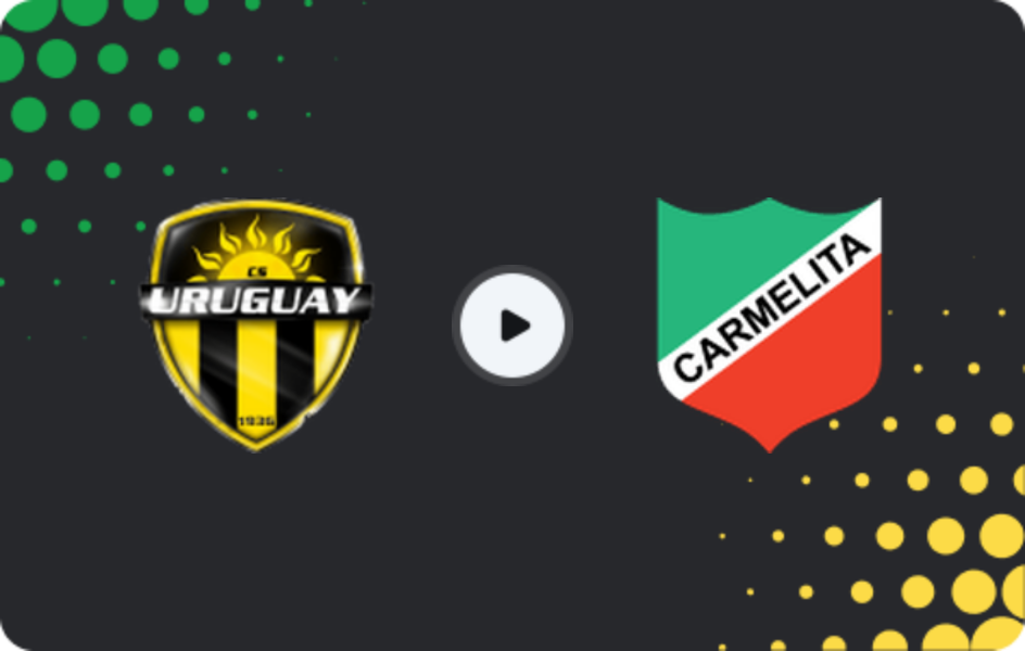 Where to watch CS Uruguay — AD Carmelita, Liga de Ascenso, 22.03.2026