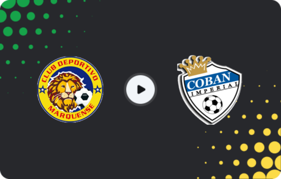 Where to watch Marquense — Cobán Imperial, Liga Nacional, 22.03.2026