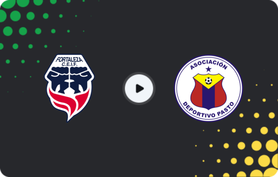 Where to watch Fortaleza CEIF — Deportivo Pasto, Primera A, 25.03.2026