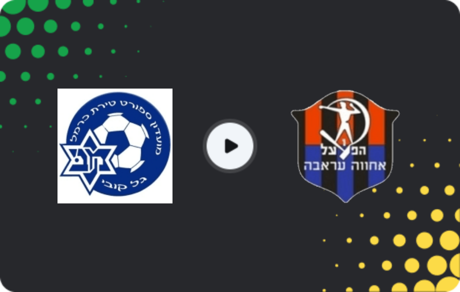 Where to watch Hapoel Tirat HaCarmel — Hapoel Ironi Arraba, Liga Alef, 27.03.2026