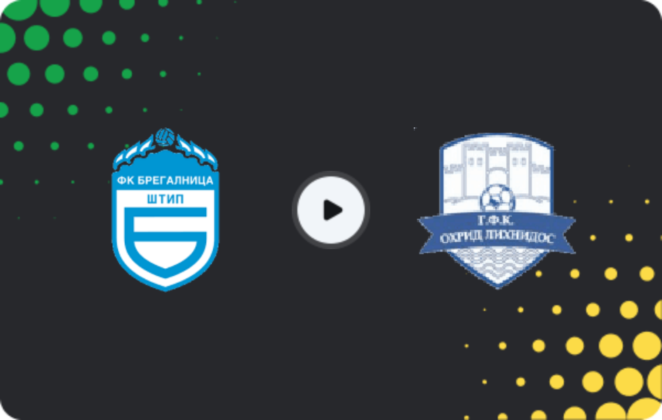 Where to watch Bregalnica Štip — Ohrid, Second League, 28.03.2026