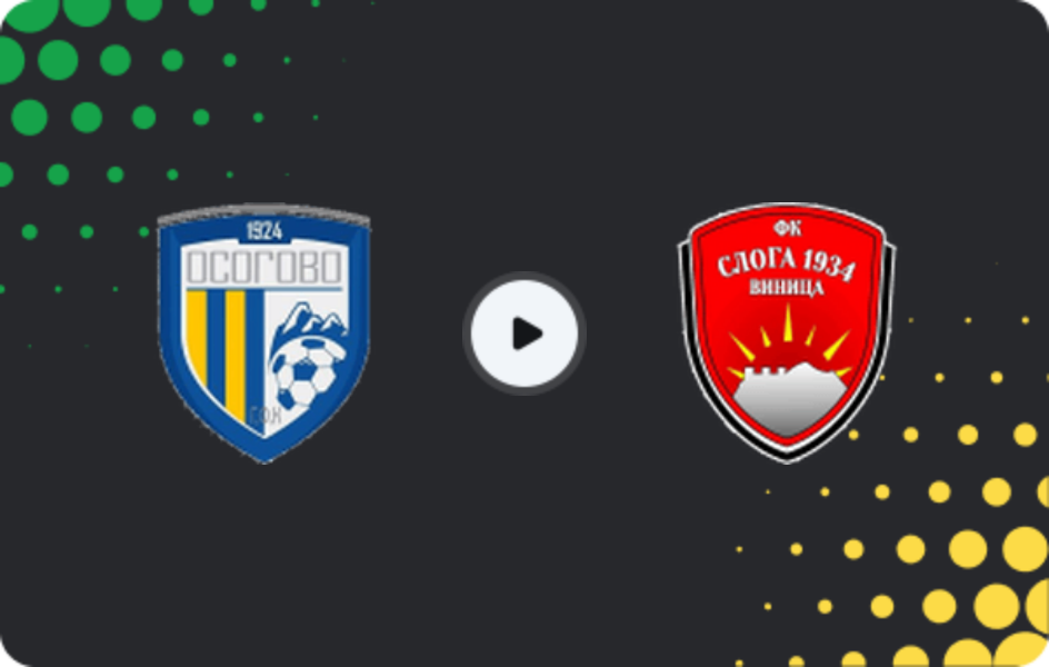 Where to watch Osogovo — Sloga Vinica, Second League, 28.03.2026