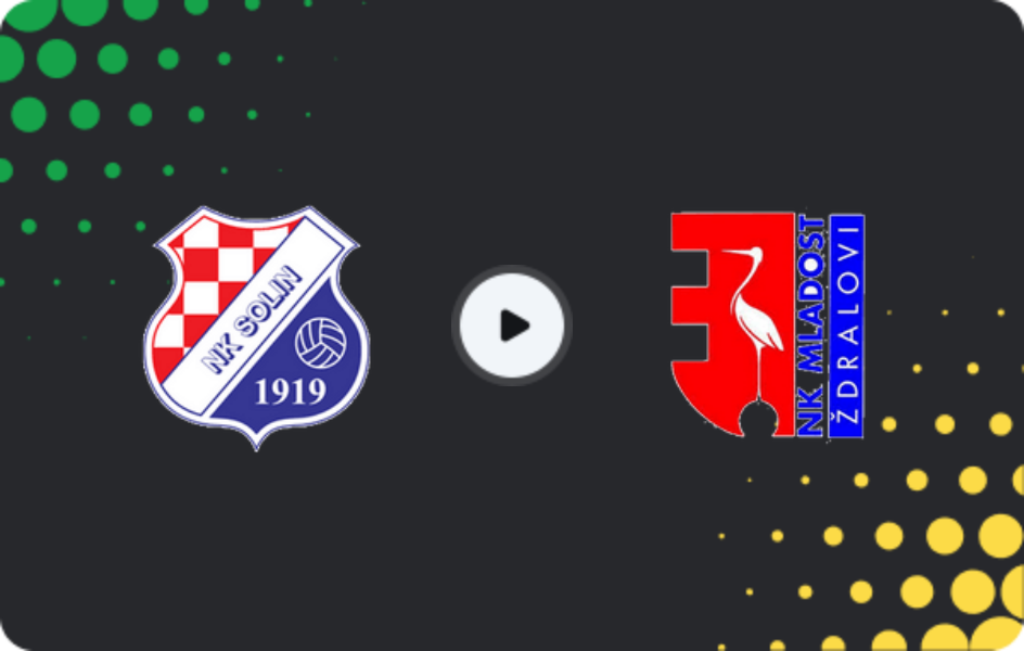 Where to watch Solin — Mladost Ždralovi, Second NL, 28.03.2026