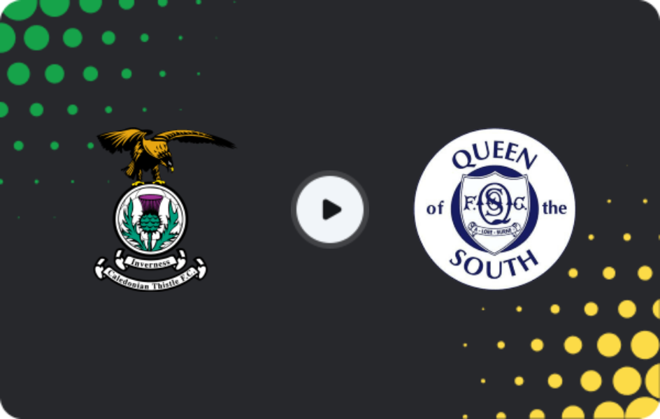 Where to watch Inverness CT — Queen of the South, League One, 28.03.2026