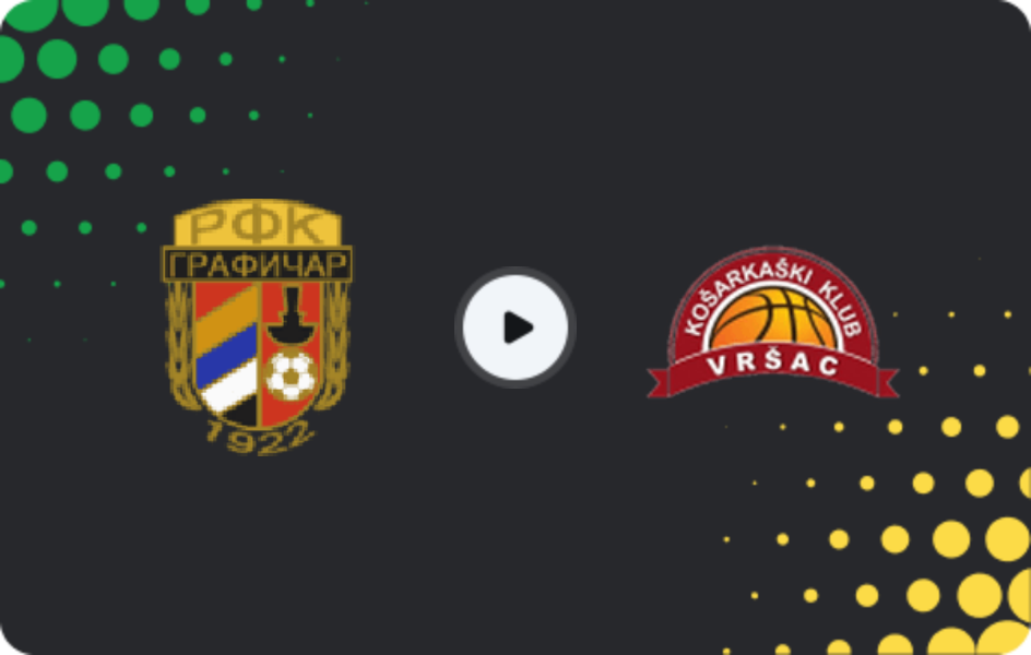Where to watch Grafičar — OFK Vršac, Prva Liga, 28.03.2026