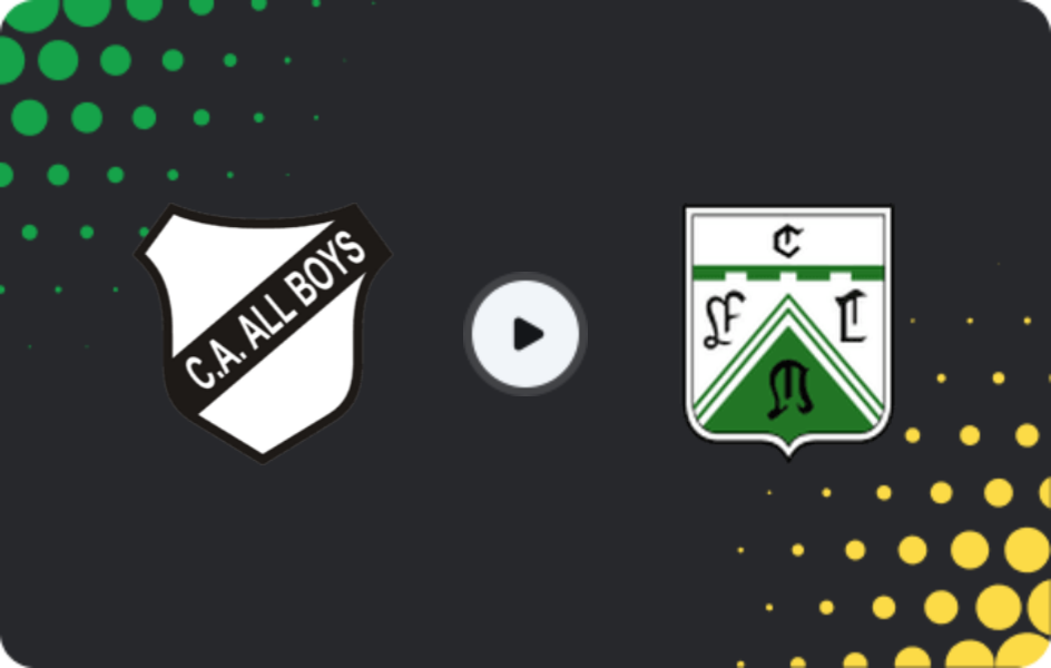 Where to watch All Boys — Ferro Carril Oeste, Primera Nacional, 04.04.2026