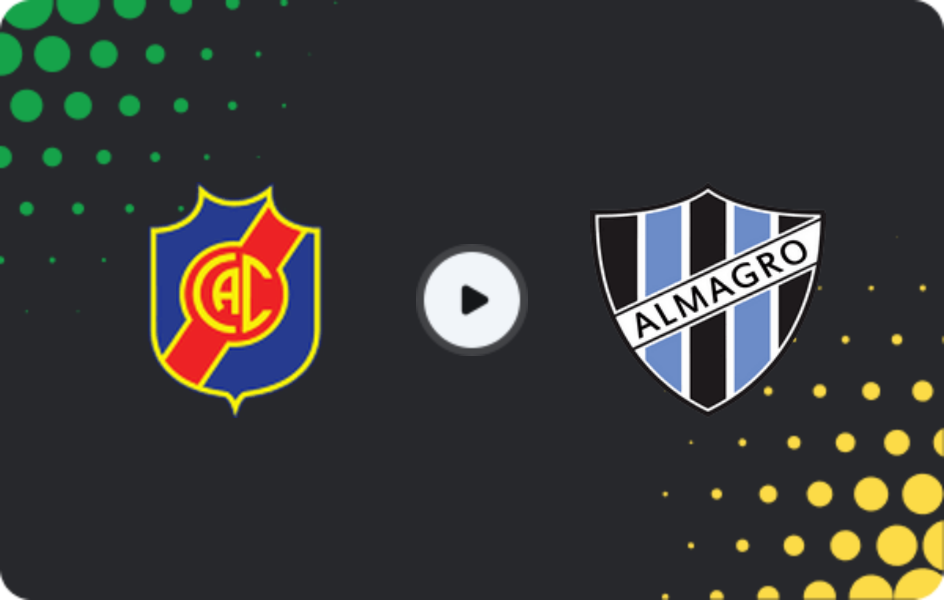 Where to watch Colegiales — Almagro, Primera Nacional, 04.04.2026