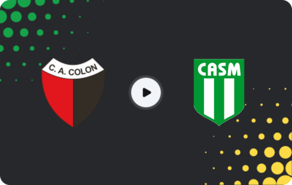 Where to watch Colon Santa Fe — San Miguel, Primera Nacional, 04.04.2026