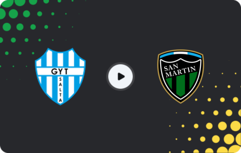 Where to watch Gimnasia Y Tiro — San Martin S.J., Primera Nacional, 04.04.2026