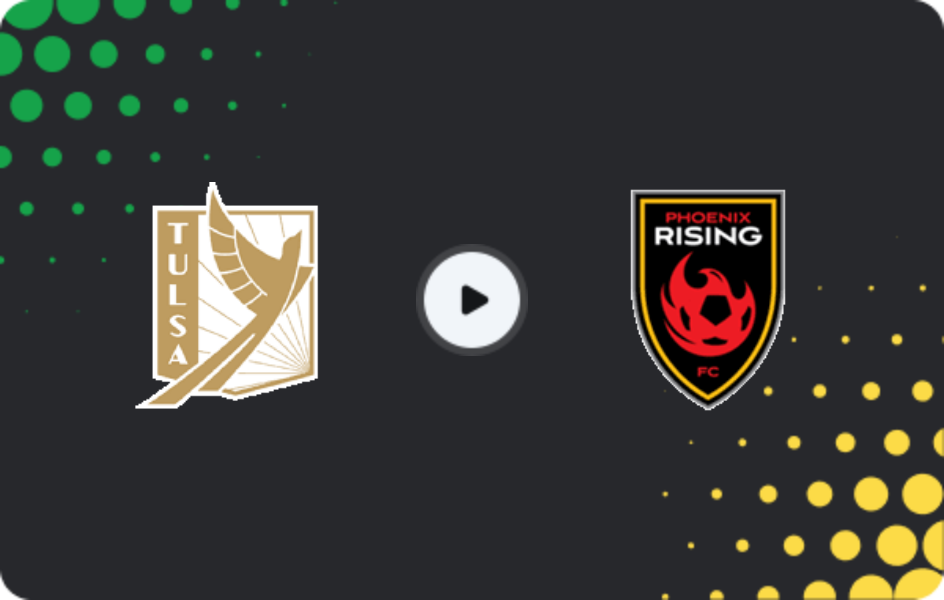 Where to watch FC Tulsa — Phoenix Rising, USL Championship, 28.03.2026