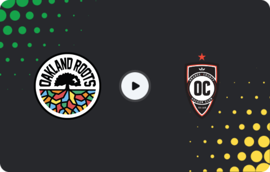 Where to watch Oakland Roots — Orange County SC, USL Championship, 28.03.2026
