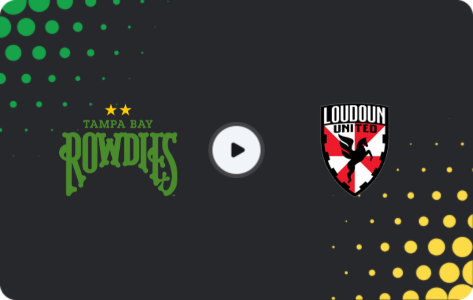 Where to watch Tampa Bay Rowdies — Loudoun United, USL Championship, 28.03.2026