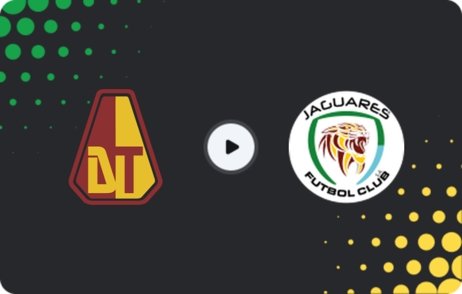 Where to watch Deportes Tolima — Jaguares, Primera A, 29.03.2026