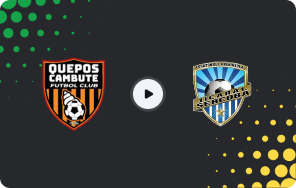 Where to watch Quepos Cambute — ADR Jicaral, Liga de Ascenso, 29.03.2026
