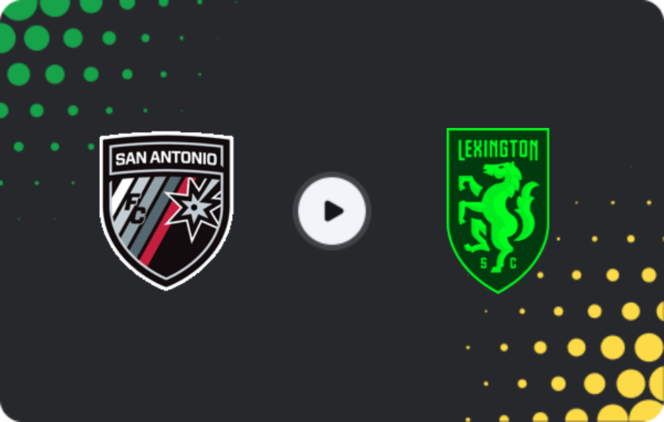 Where to watch San Antonio — Lexington, USL Championship, 29.03.2026