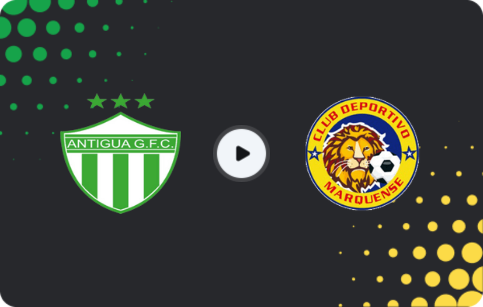 Where to watch Antigua GFC — Marquense, Liga Nacional, 29.03.2026