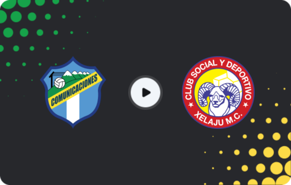 Where to watch Comunicaciones — Xelajú, Liga Nacional, 29.03.2026