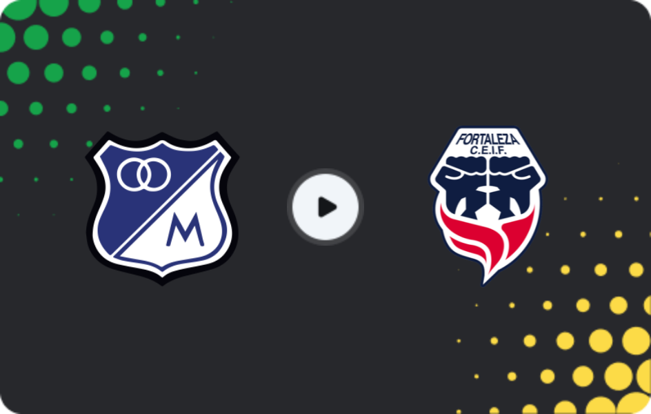 Where to watch Millonarios — Fortaleza CEIF, Primera A, 31.03.2026